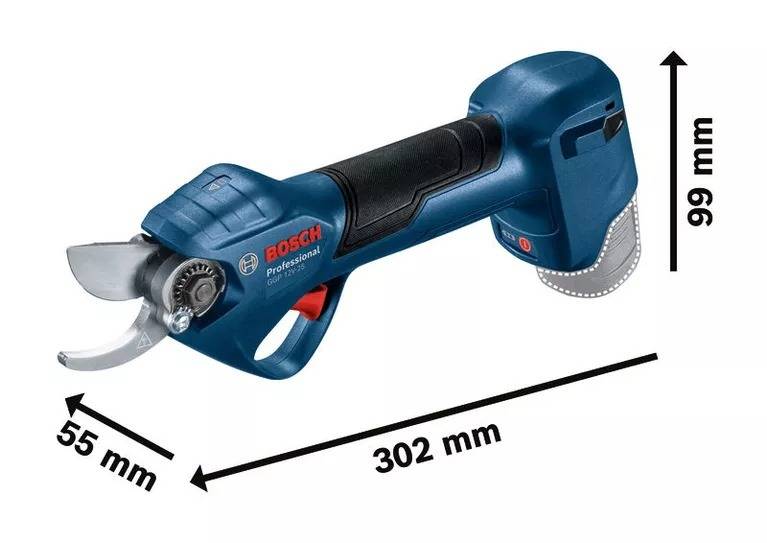 Bosch - Élagueur sans fil Pro Pruner GGP 12V-25 Professional avec 2 Batteries + 1 Chargeur - BOSCH - 06008D8100 - Image 4