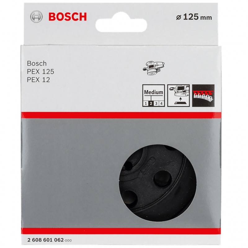 Bosch - Plateau de ponçage orbital Ø125mm pour PEX125 - PEX12 BOSCH - Image 2