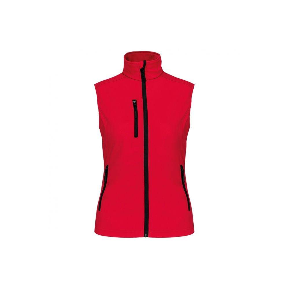 Bodywarmer Softshell femme Kariban imperméable Rouge XL - Image 1