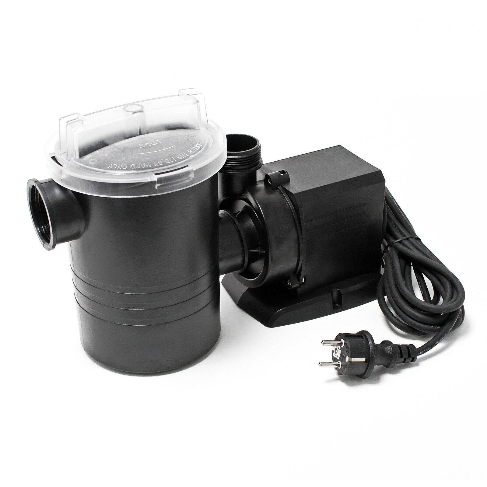 Pompe de piscine 7500 litres par heure circulation 80 watts avec filtre eco - Image 1