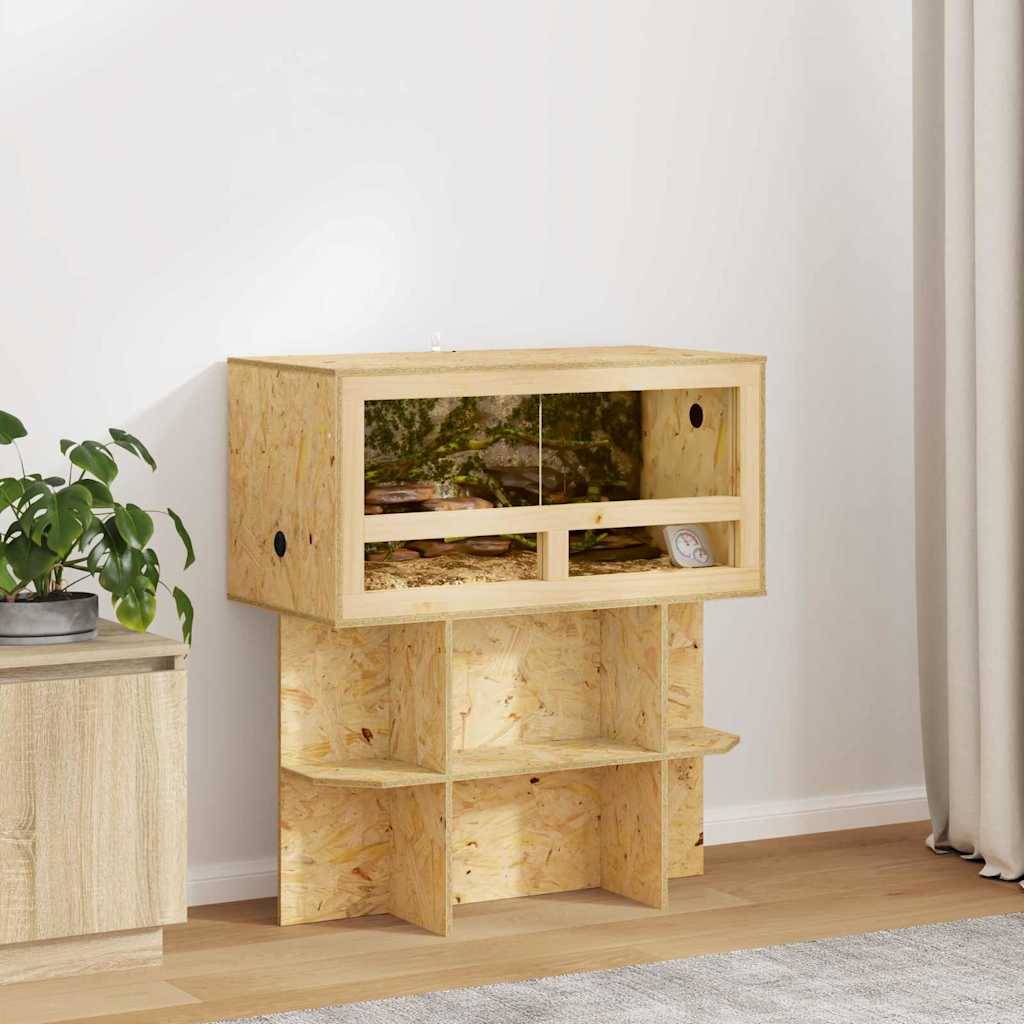 Vidaxl - Terrarium Marron 80 x 40 x 40 cm OSB vidaXL 876724 - Image 1