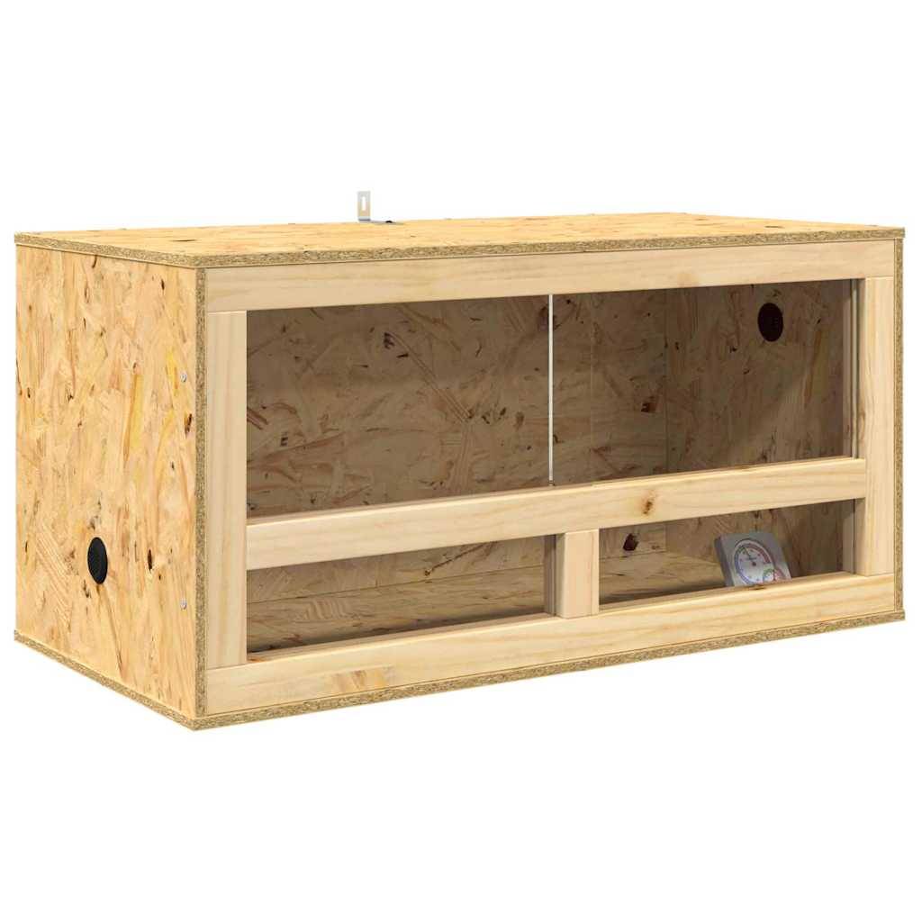 Vidaxl - Terrarium Marron 80 x 40 x 40 cm OSB vidaXL 876724 - Image 2