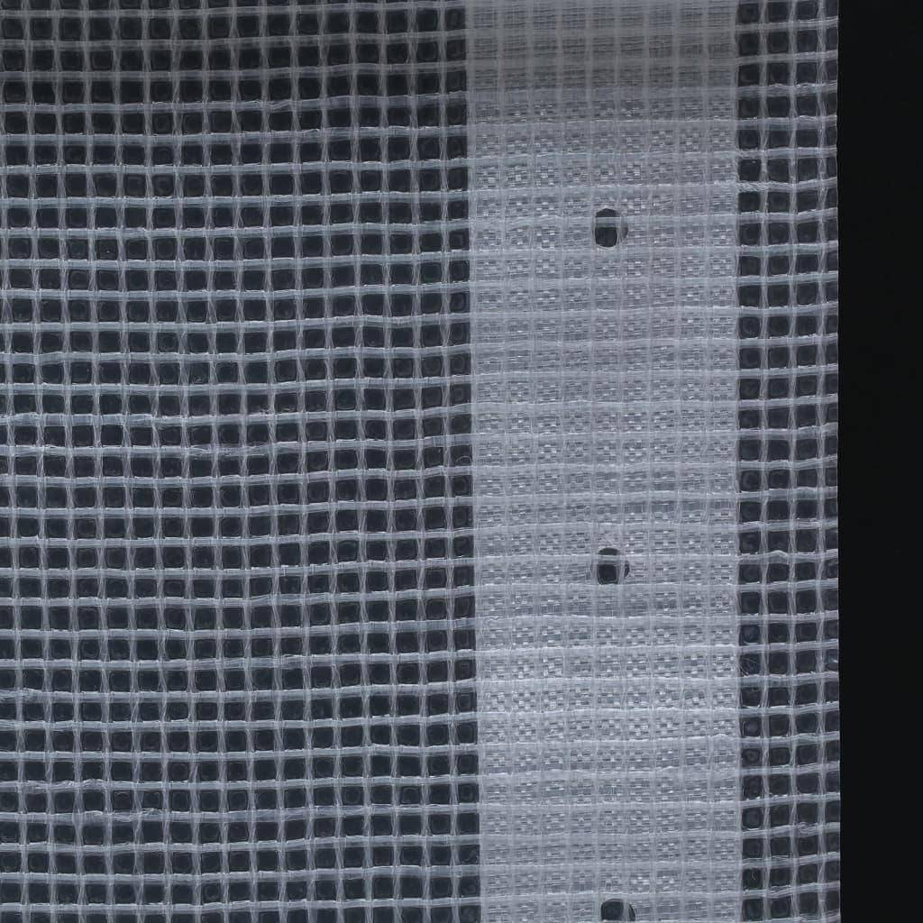Helloshop26 - Lot de 2 bâches construction de serres bâches de camping protection de meubles de jardin remorques jardin extérieur 260 g/m² 3x4 m blanc - Image 4