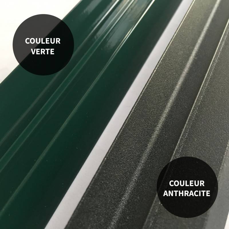 Serre de jardin polycarbonate 15m² vert avec embase et portes coulissantes Green Protect - Image 4