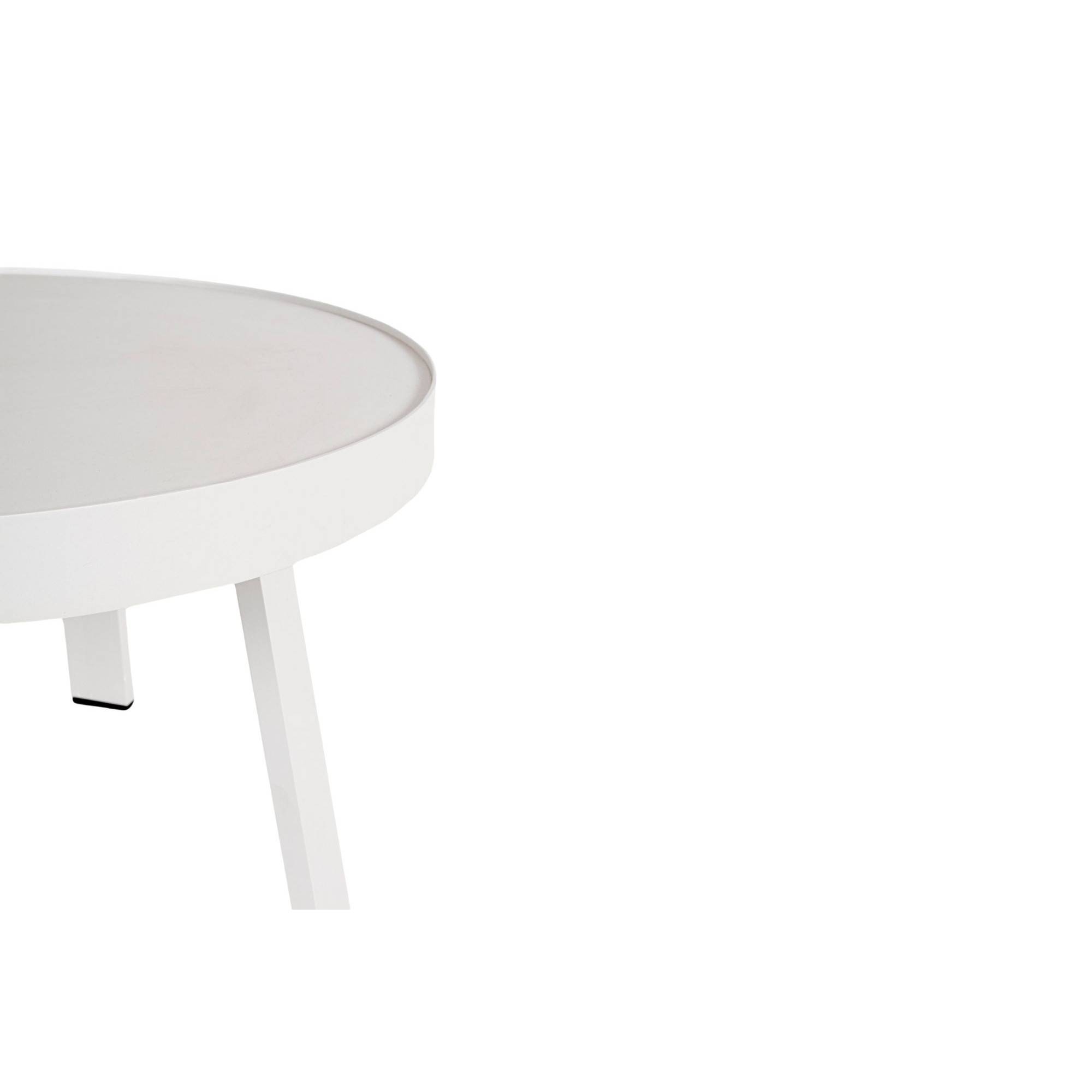Autre - Table basse de jardin ronde en métal D71 - LA BAULE - Image 3