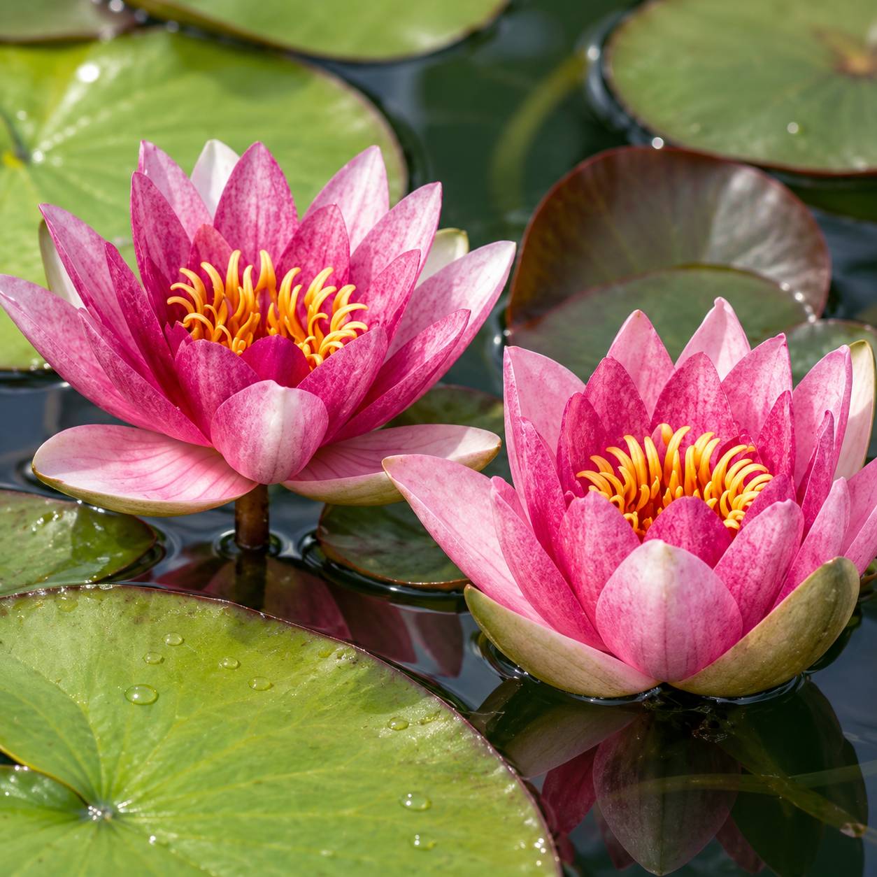 Nénuphar nain rose - Nymphaea - Image 3