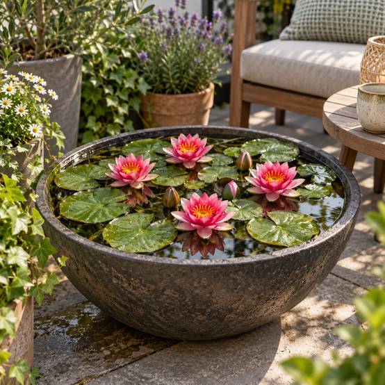 Nénuphar nain rose - Nymphaea - Image 4