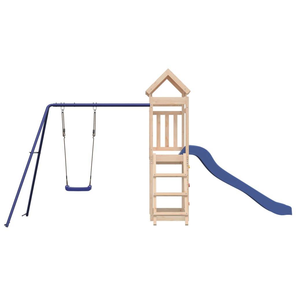 Helloshop26 - Aire de jeux d'extérieur 434 x 186 x 214 cm bois de pin massif - Image 4