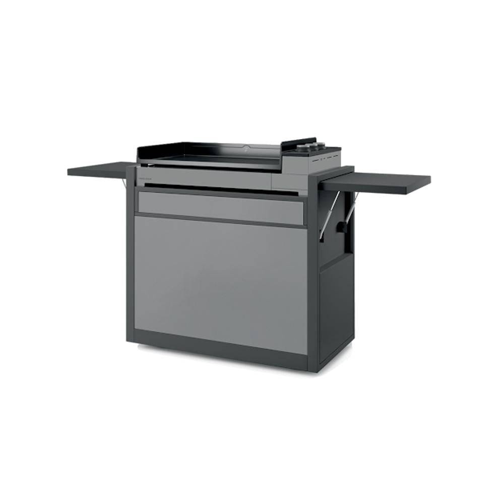 Forge Adour - Couvercle pour plancha sur chariot Premium 75 - Noir et gris clair - Image 3