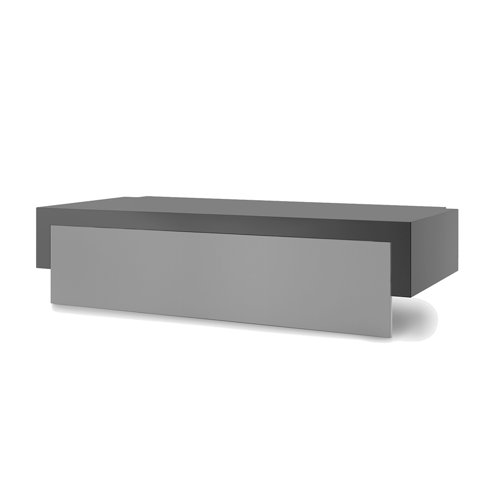 Forge Adour - Couvercle pour plancha sur chariot Premium 75 - Noir et gris clair - Image 1