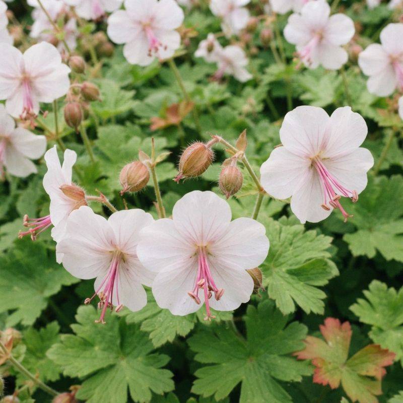 3 Géraniums 'Biokovo' (Geranium x cantabrigiense 'Biokovo') - Lot de 3 vivaces - Pépinières Naudet