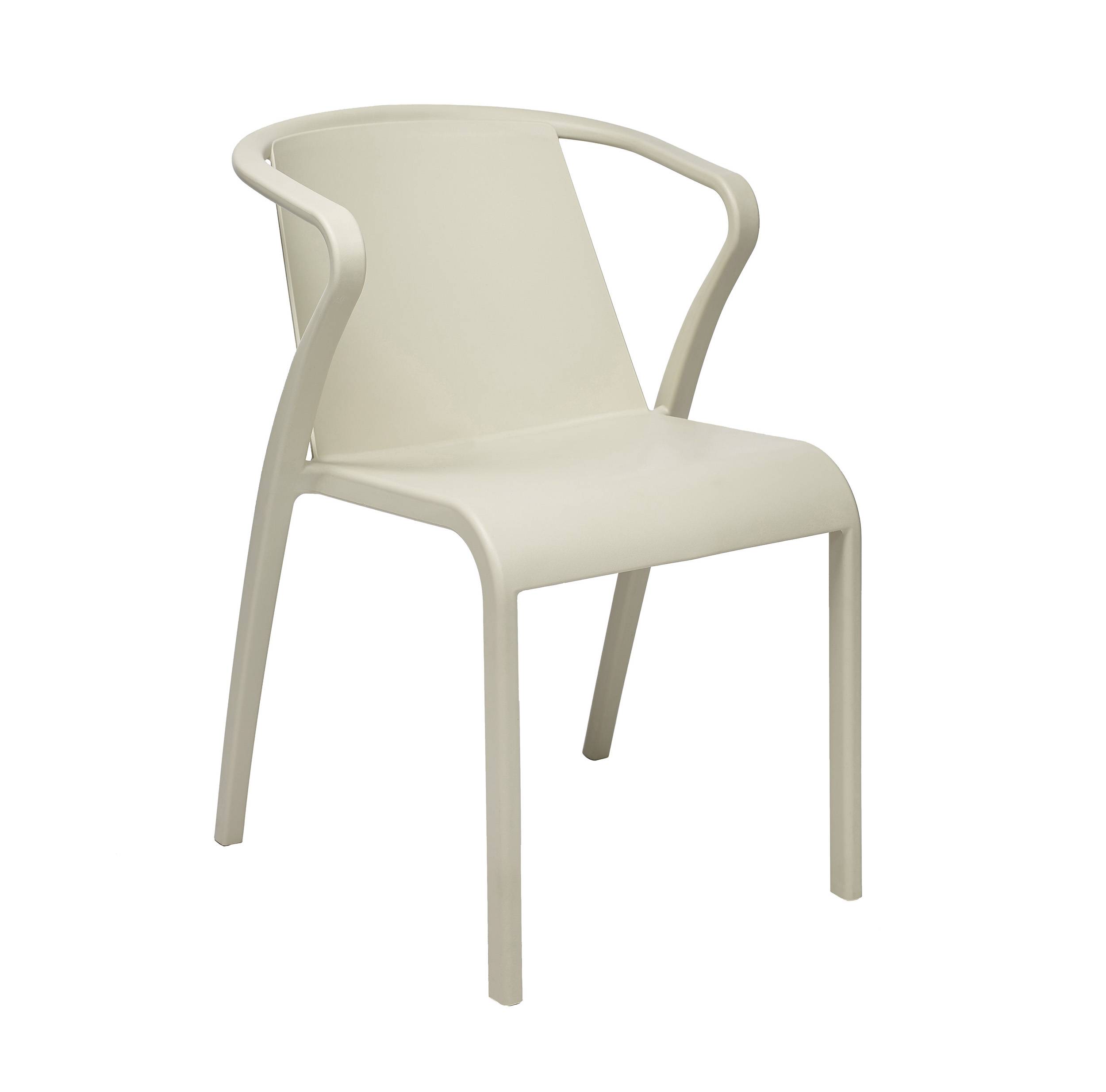 Fauteuil de jardin FADO en Polypropylène sable - EZPELETA - Image 5