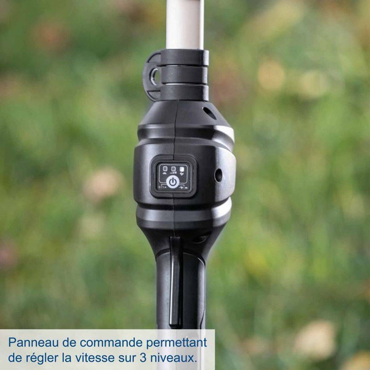 Scheppach - Outil multi-usage sans fil 4 en 1 tondeuse taille-haies coupe-bordure élagueuse 2x20 V 2 Ah - Scheppach - Image 5