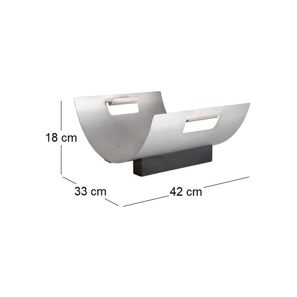 Aubry Gaspard - Porte bûches design Lune - Image 3