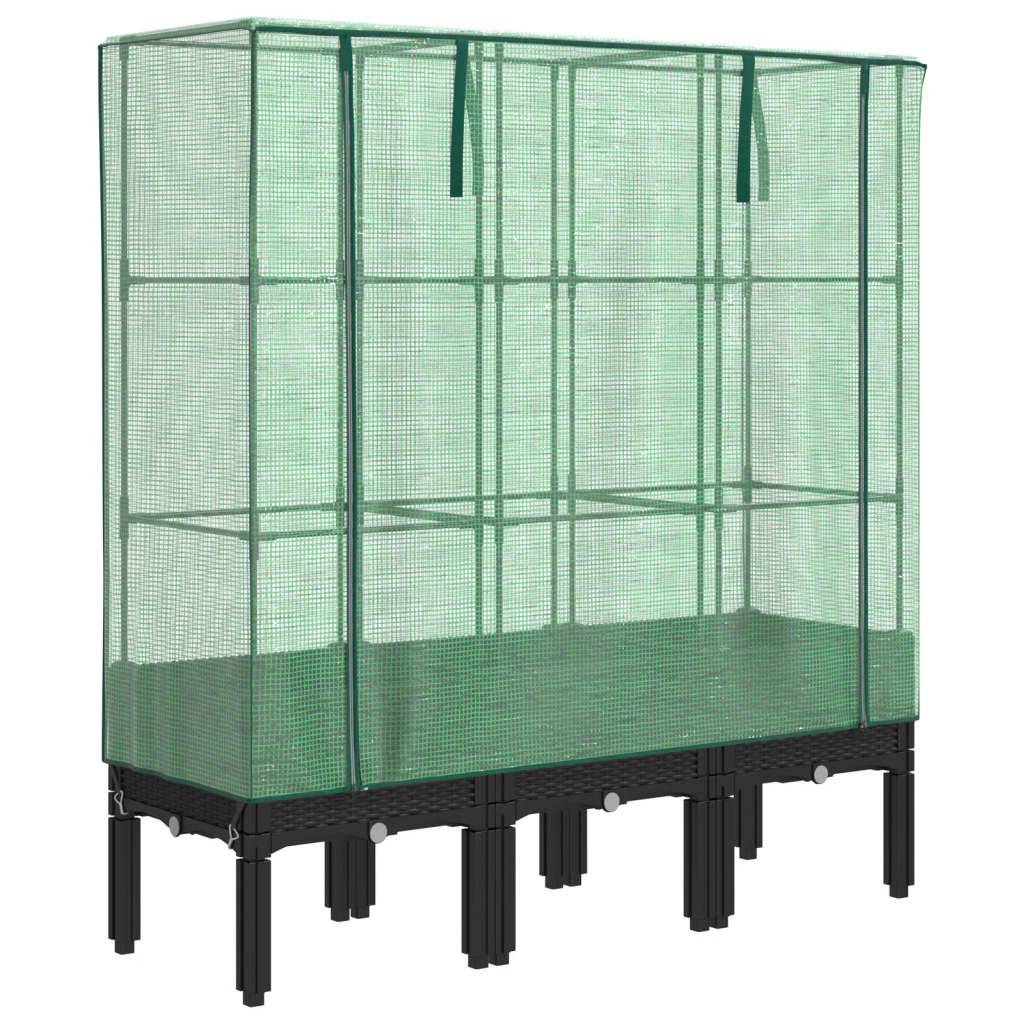 Prolenta Premium - Jardinière polypropylène noir 120 x 40 x 44 cm - Prolenta premium p359.9 - Image 1