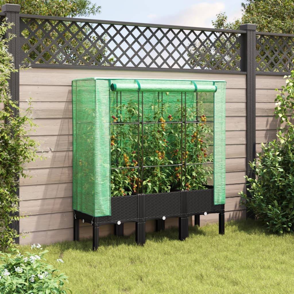 Prolenta Premium - Jardinière polypropylène noir 120 x 40 x 44 cm - Prolenta premium p359.9 - Image 3