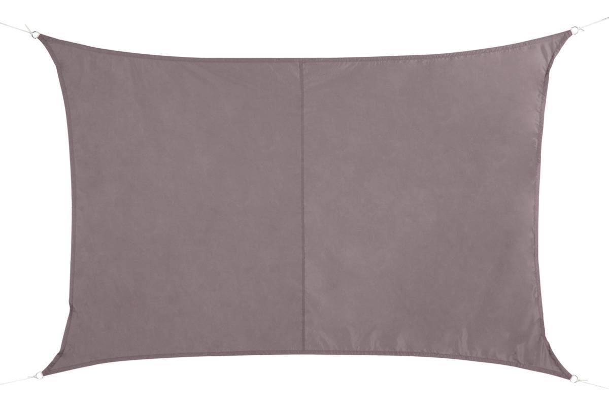 Hesperide - Voile d'ombrage rectangulaire "Curacao" taupe 3x2m en polyester Hespéride - Image 1