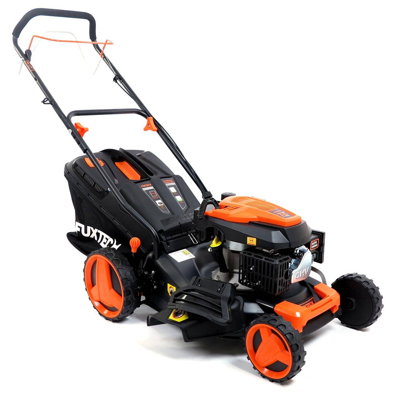 FUXTEC - Tondeuse thermique autotractée 46 cm 146 cm³ bac 50 L – FUXTEC FX-RM4646 - Image 9