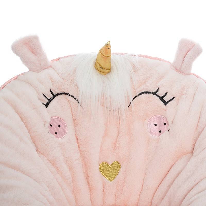 Fauteuil pliant enfant Licorne rose Atmosphera - Image 2
