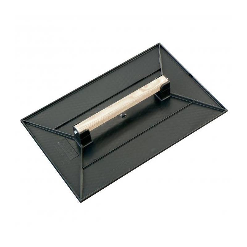 Taloche plastique rectangulaire 27x18cm en PS Choc noir - TALIAPLAST - 300402 - Image 2
