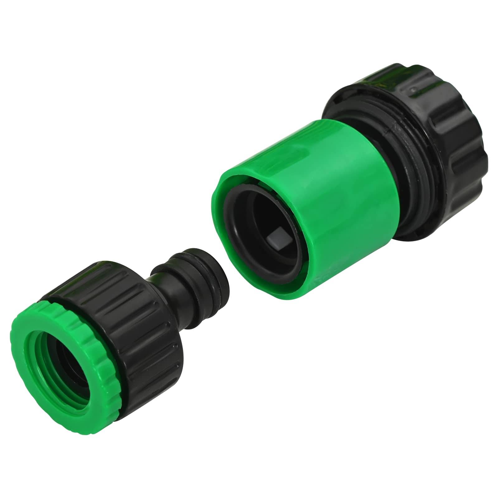 Vidaxl - Tuyau de jardin 5 couches Vert et jaune 3 / 4'' 100 m PVC vidaXL 42035829 - Image 4