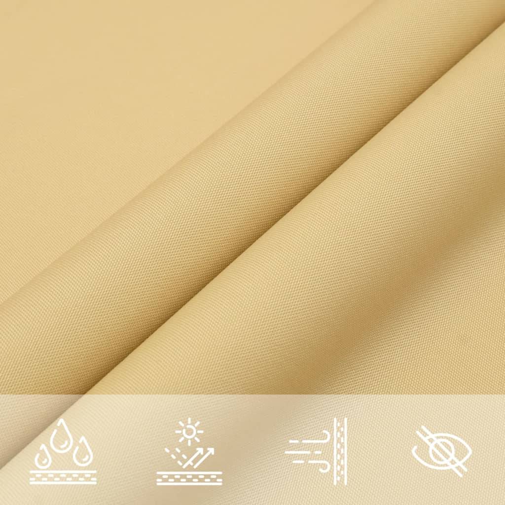 Voile d'ombrage - Voile solaire sable 3x3 m 100 % polyester oxford - Image 8