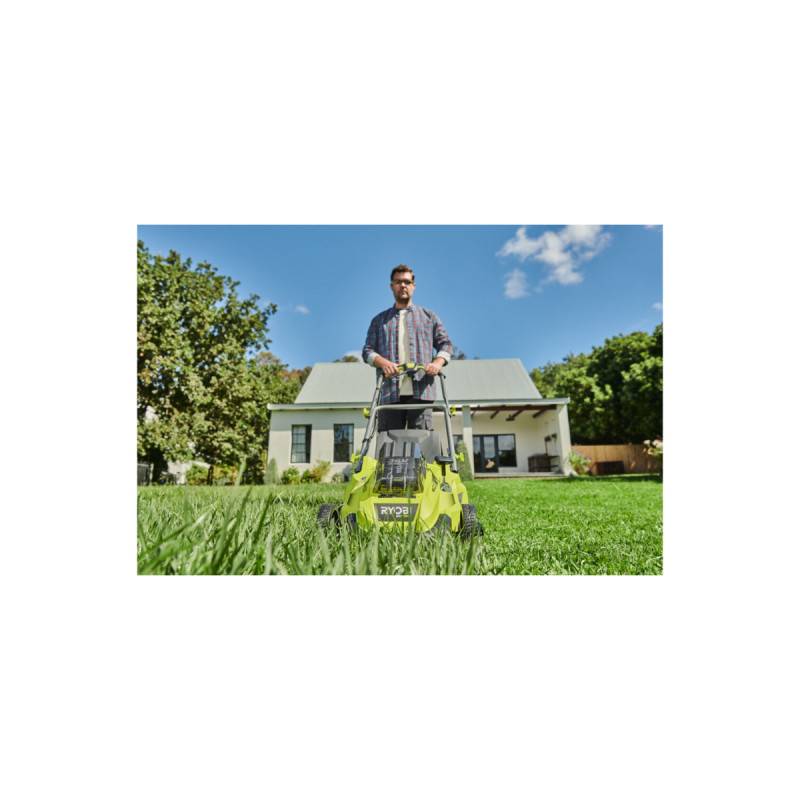 Ryobi - Tondeuse RYOBI - 36V MaxPower Brushless - coupe 46cm - 1 batterie 5.0Ah - 1 chargeur - RLM36X46H50PG - Image 3