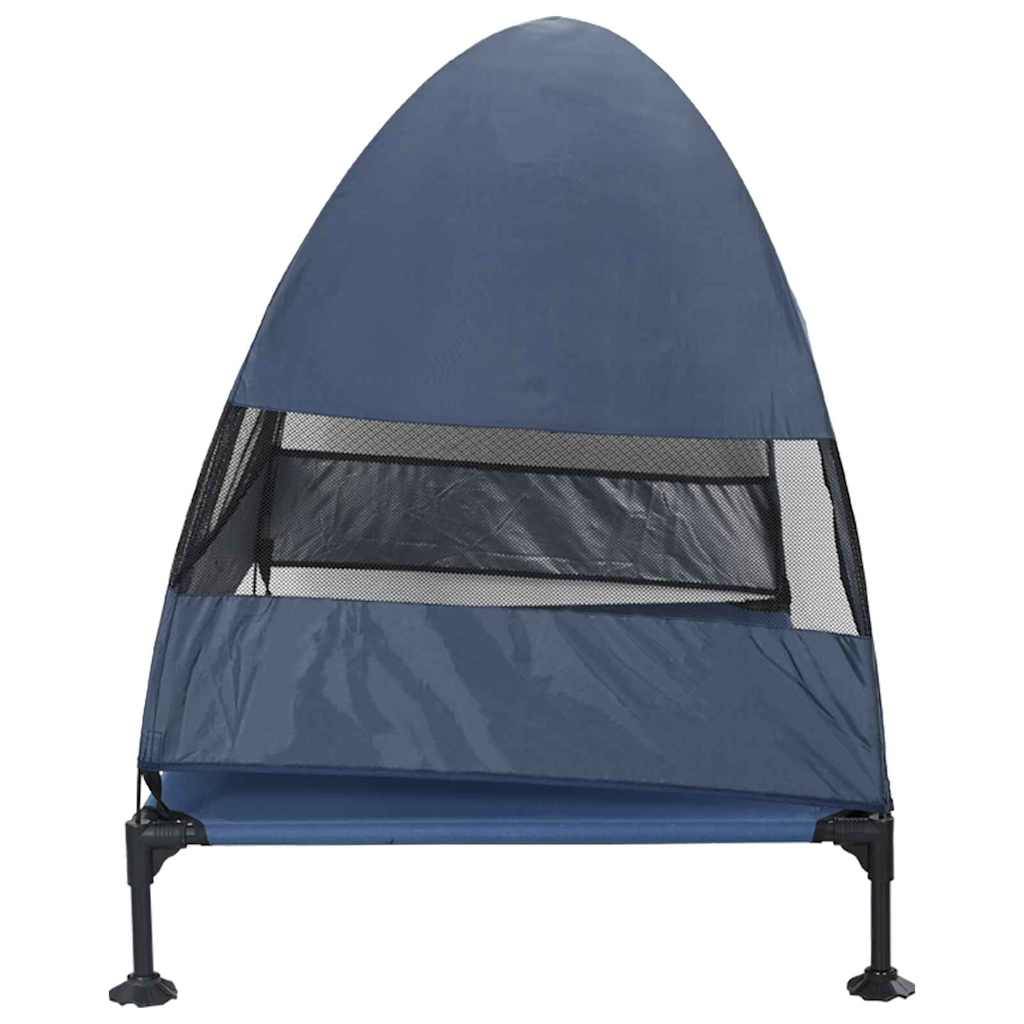 PANGIVO - Lit surélevé pour chien acier et tissu bleu marine 127 x 81 x 108 cm - PANGIVO - Image 5