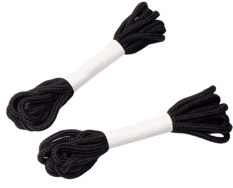 Lacets ronds Lacbag pour chaussures basses - 90 cm - Noir - S 24 BOSSI INDUSTRIE - 304