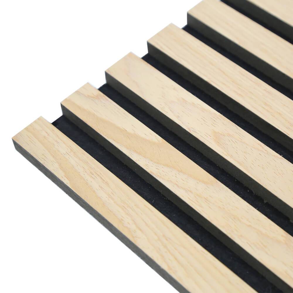Home Deluxe - HOME DELUXE - Panneau acoustique SONIC Light Oak - 3 panneaux – 0,96 m², env. 80 x 40 cm, bois / polyester, pouvant être placés les uns au-dessus des - Image 5