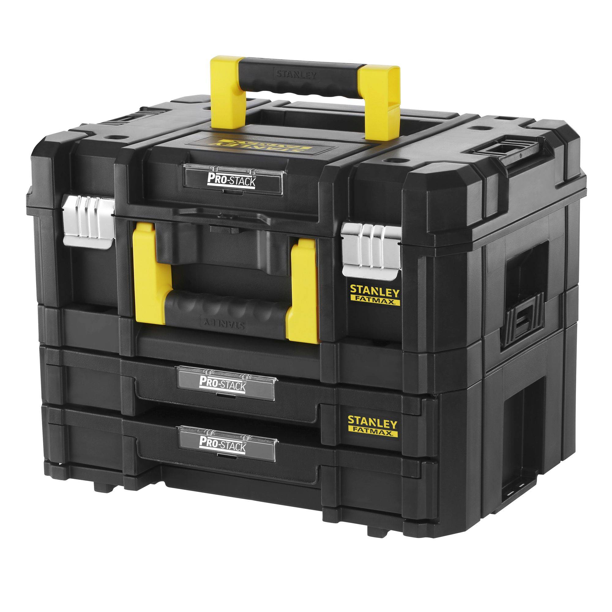 stanley - STANLEY Kit malette + malette 2 tiroirs PRO-STACK FatMax - Image 1