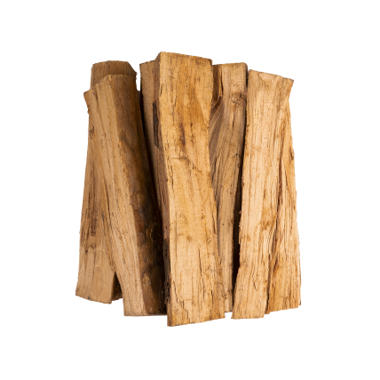 GRUCHY - Palette de bûches bois de chauffage 50 cm Premium - 1,3 stères rangés sec étuvé - Image 3