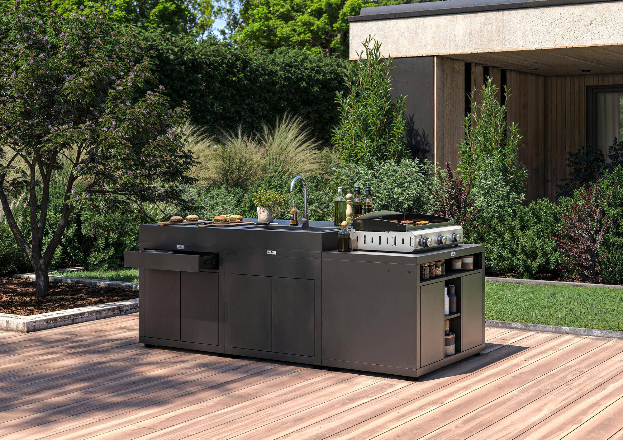 Le Marquier - Plancha AMALIA PRO Gaz 375 Inox - Image 2