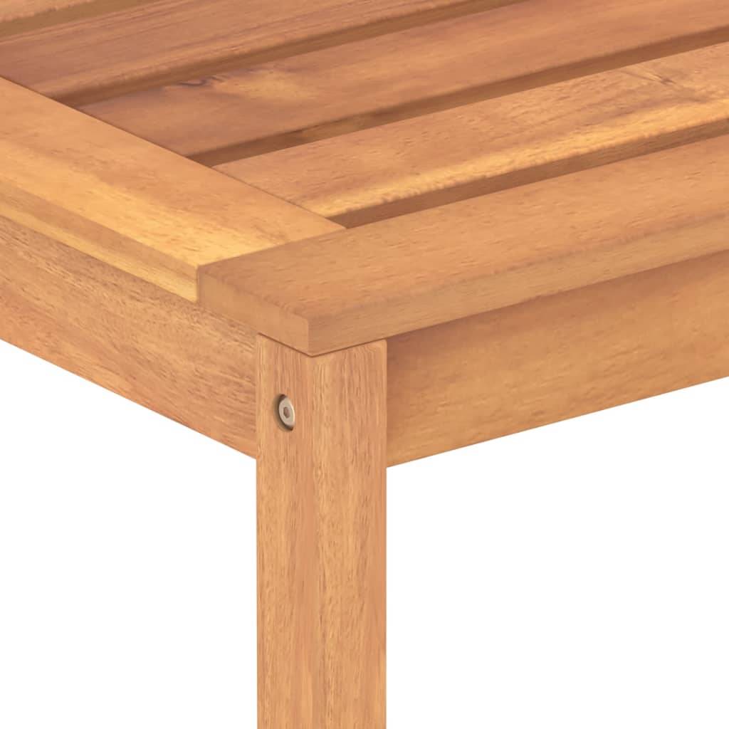 Maison Chic - Banc de jardin - Banc d'extérieur - Banquette 114 cm Bois de teck solide-JU13911 - Image 6