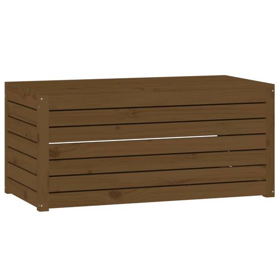 Coffres de jardin 4 pcs bois de pin marron miel 101 x 50.5 x 46.5 cm - PANGIVO - Image 10