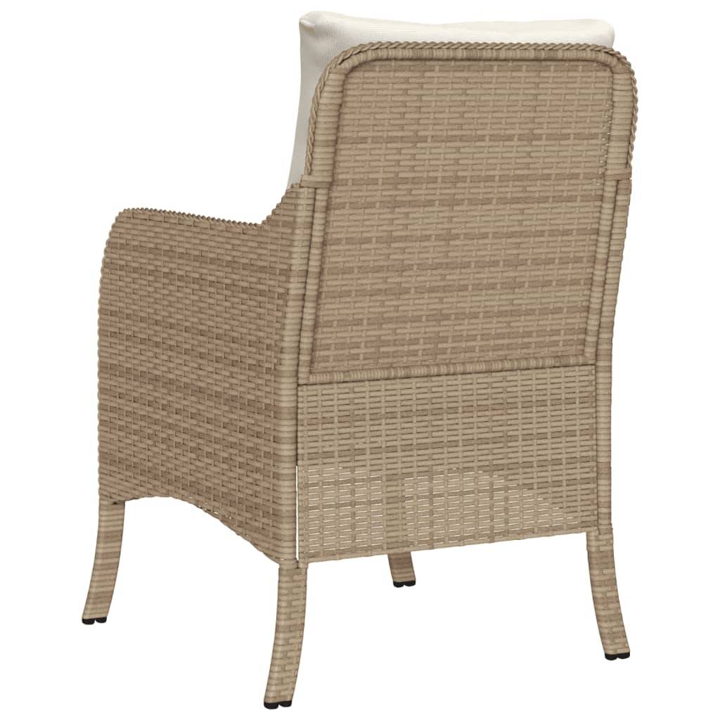 Prolenta Premium - Chaises de jardin rotin beige  58,5 x 67 x 86 cm  - Prolenta premium p3172.5 - Image 7