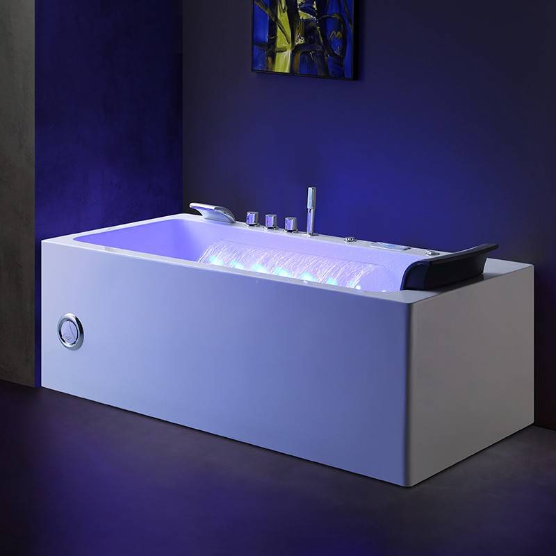Baignoire balneo HAMILTON 160 1 place ARCHIPEL® 160x75 - GAUCHE - Image 9