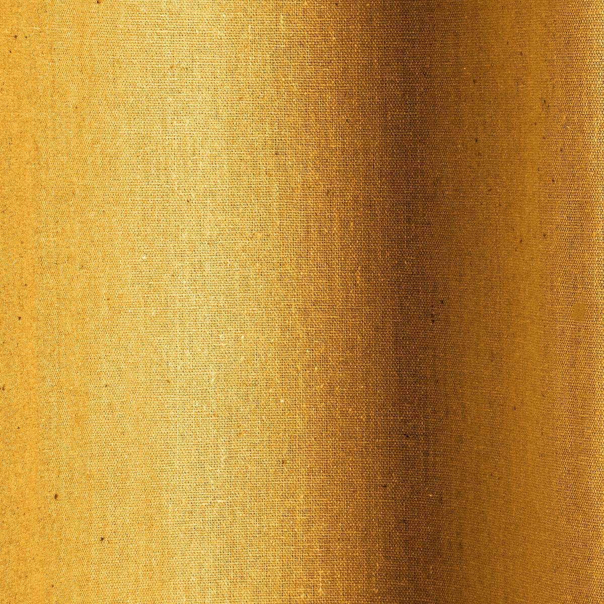 Atmosphera - Lot de 2 Rideaux à  œillets Tissu Panama Ocre 140 x 260 cm - Image 3