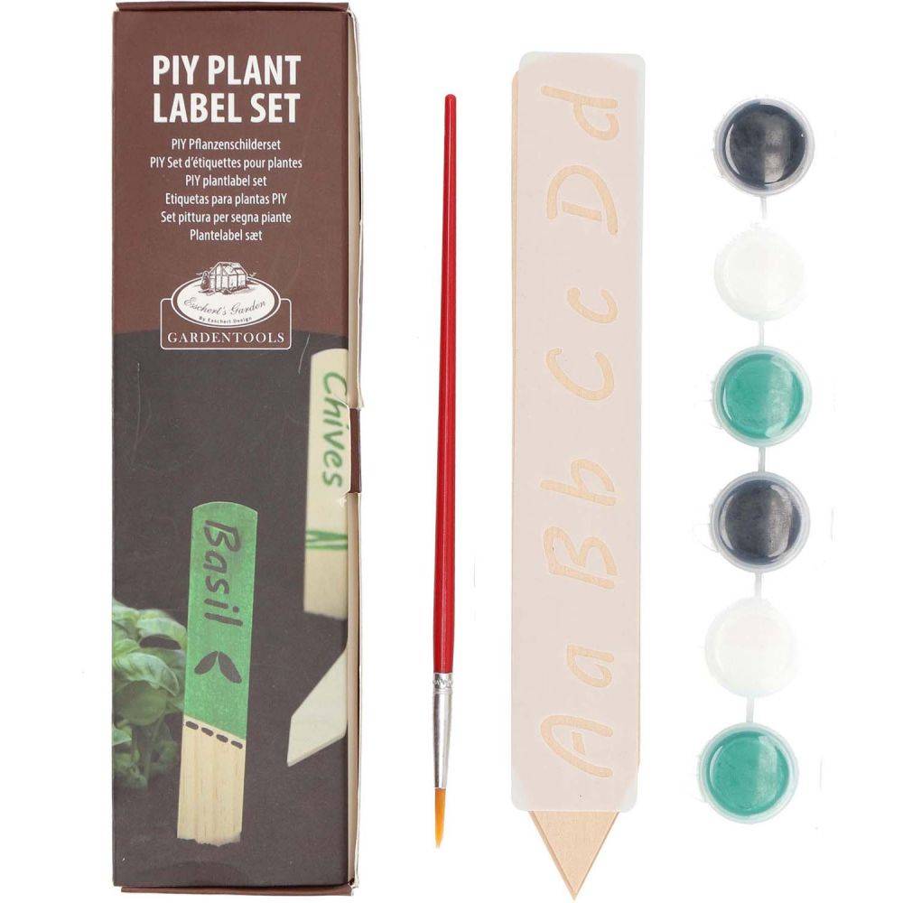 Esschert Design - Set étiquettes potagères en bois DIY - Image 4