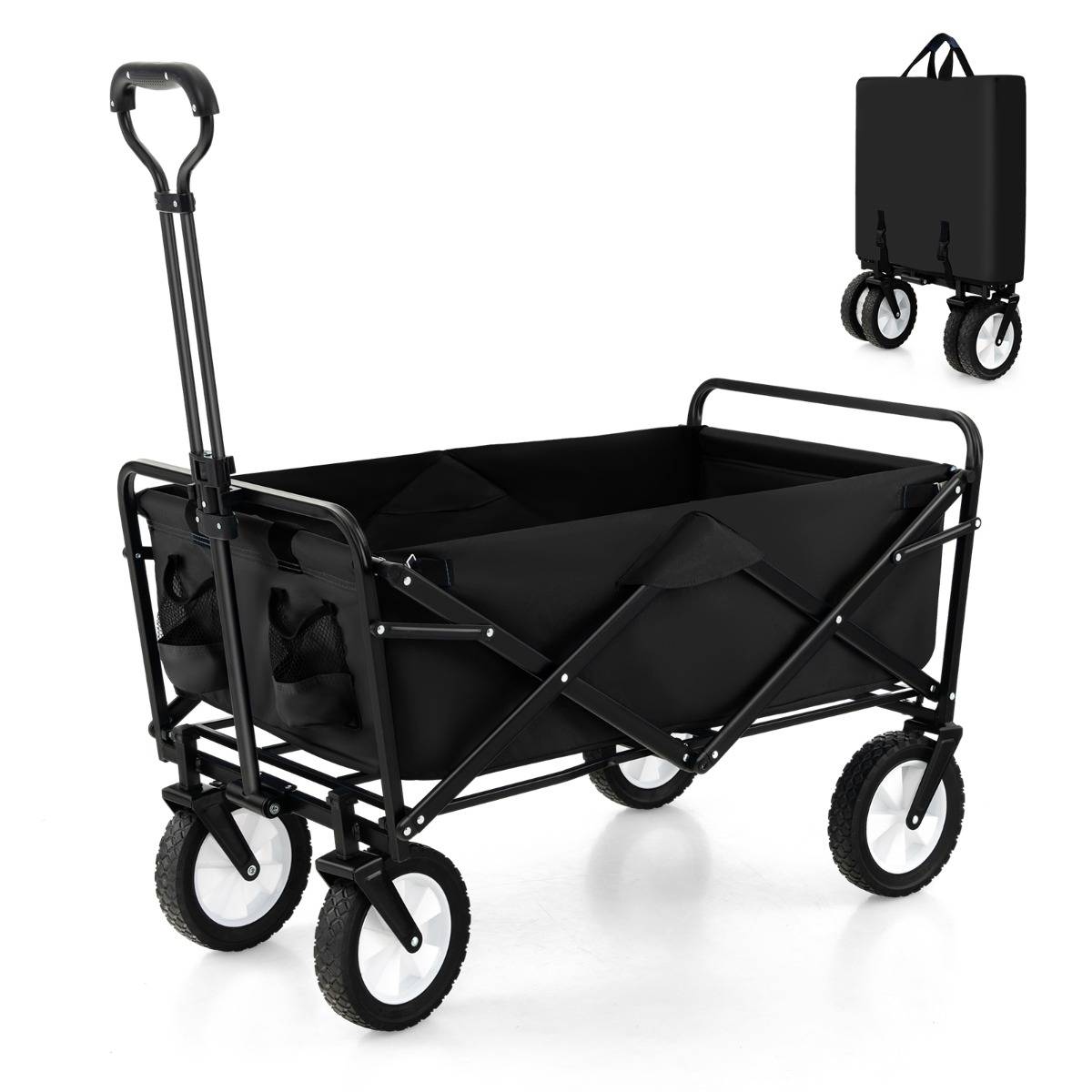 Chariot utilitaire compact noir Rubbermaid - J818