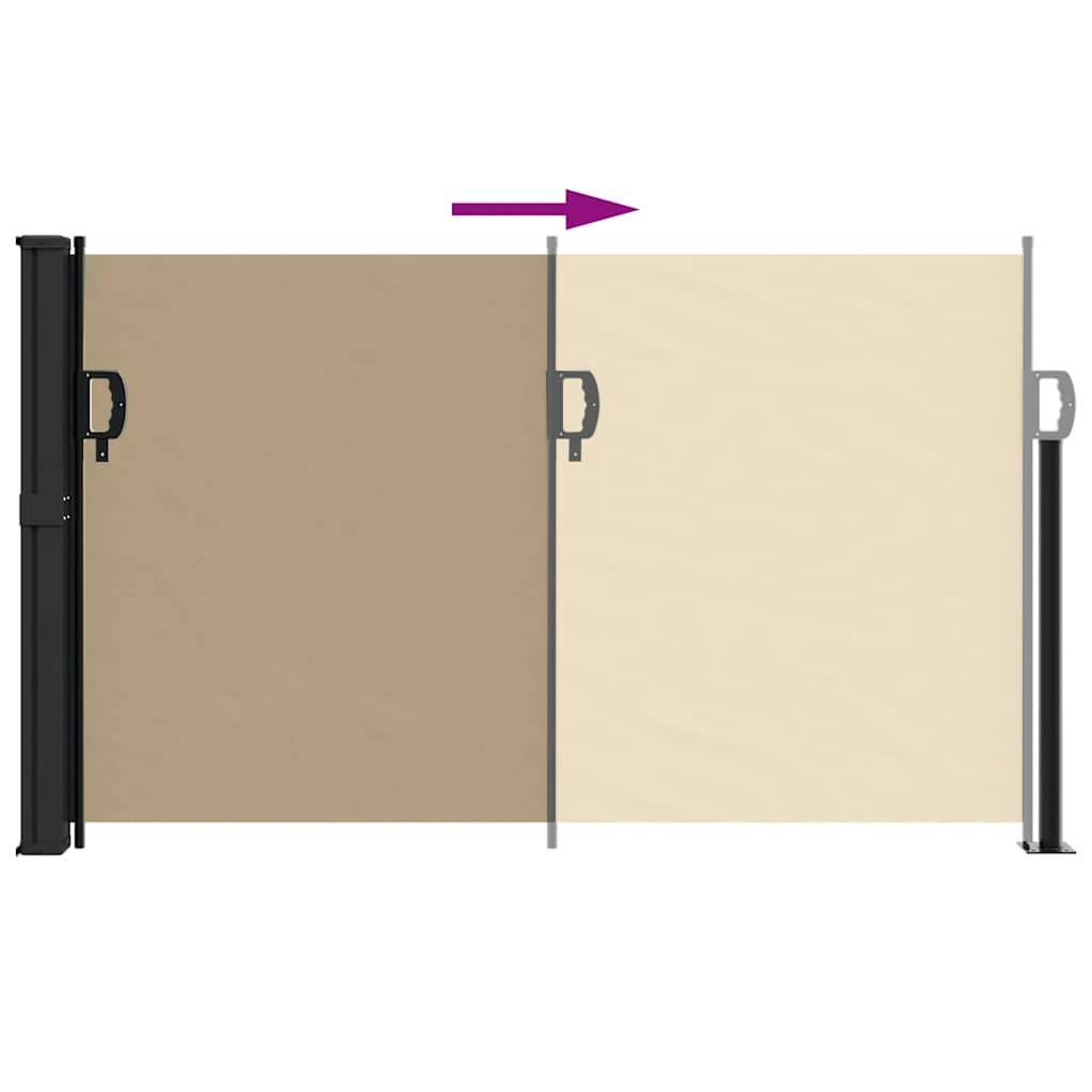 Maison Chic - Store Banne - Auvent latéral rétractable beige 120x600 cm - MEUBLE PRO-JU4948 - Image 5