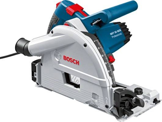 Bosch - Scie plongeante 1400W GKT 55 GCE Professional + rail de guidage FSN 1600 + coffret L-BOXX - BOSCH - 0601675002 - Image 3