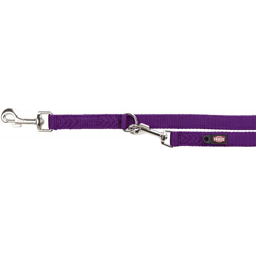 Trixie - Trixie - Laisse 10 mm x 2 M  XS réglable double épaisseur violet. pour chien - Image 1