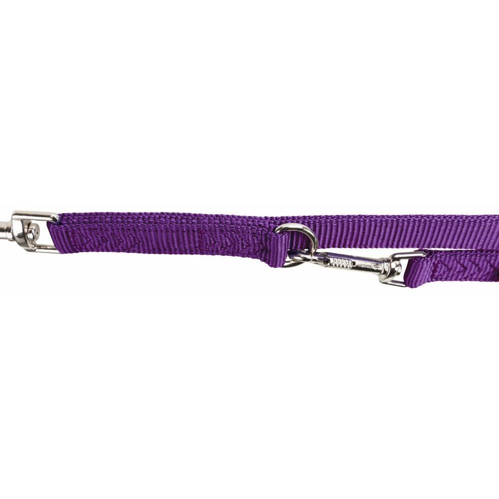 Trixie - Trixie - Laisse 10 mm x 2 M  XS réglable double épaisseur violet. pour chien - Image 2