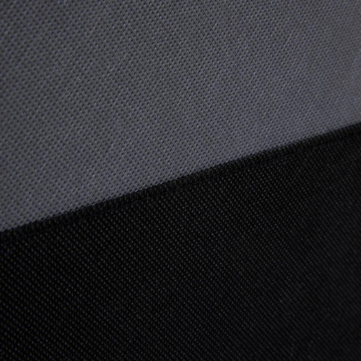Panier à Linge en Tissu "Bicolore" 45L Gris - Image 5