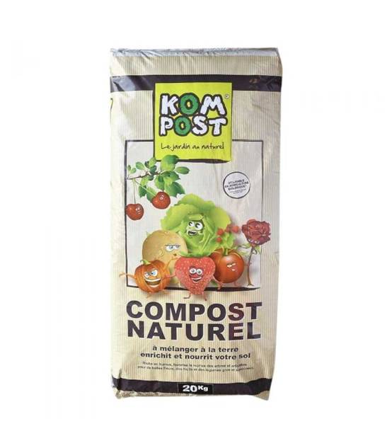 Compost organique vert, 24 sacs 20 kg - KOM01-24x20 - Image 3