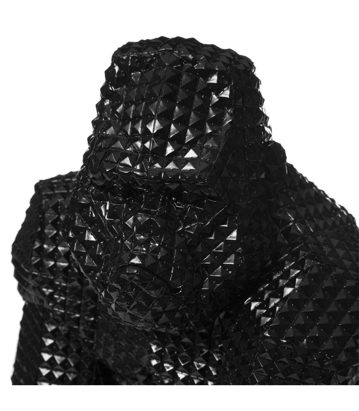 Objet déco Gorille en résine Noire façon Strass H 40 cm - Image 2
