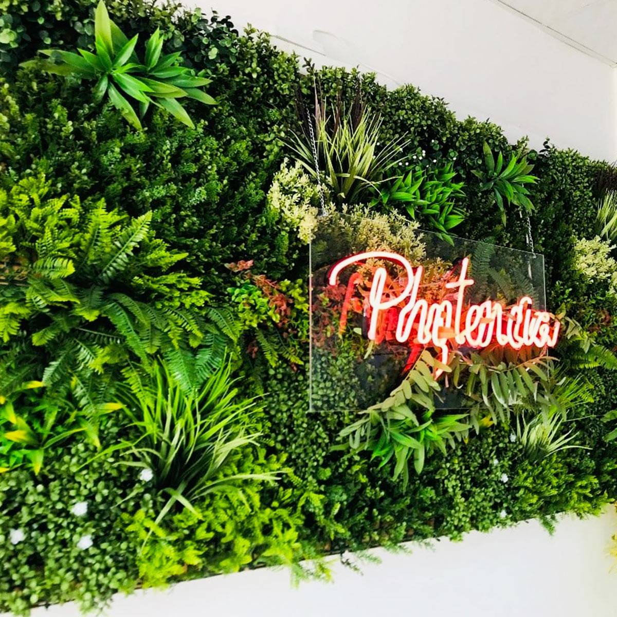 Prairie-Color Mur vegetal artificiel plaque 1mx1m - Image 3