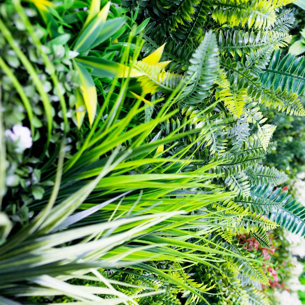Prairie-Color Mur vegetal artificiel plaque 1mx1m - Image 2