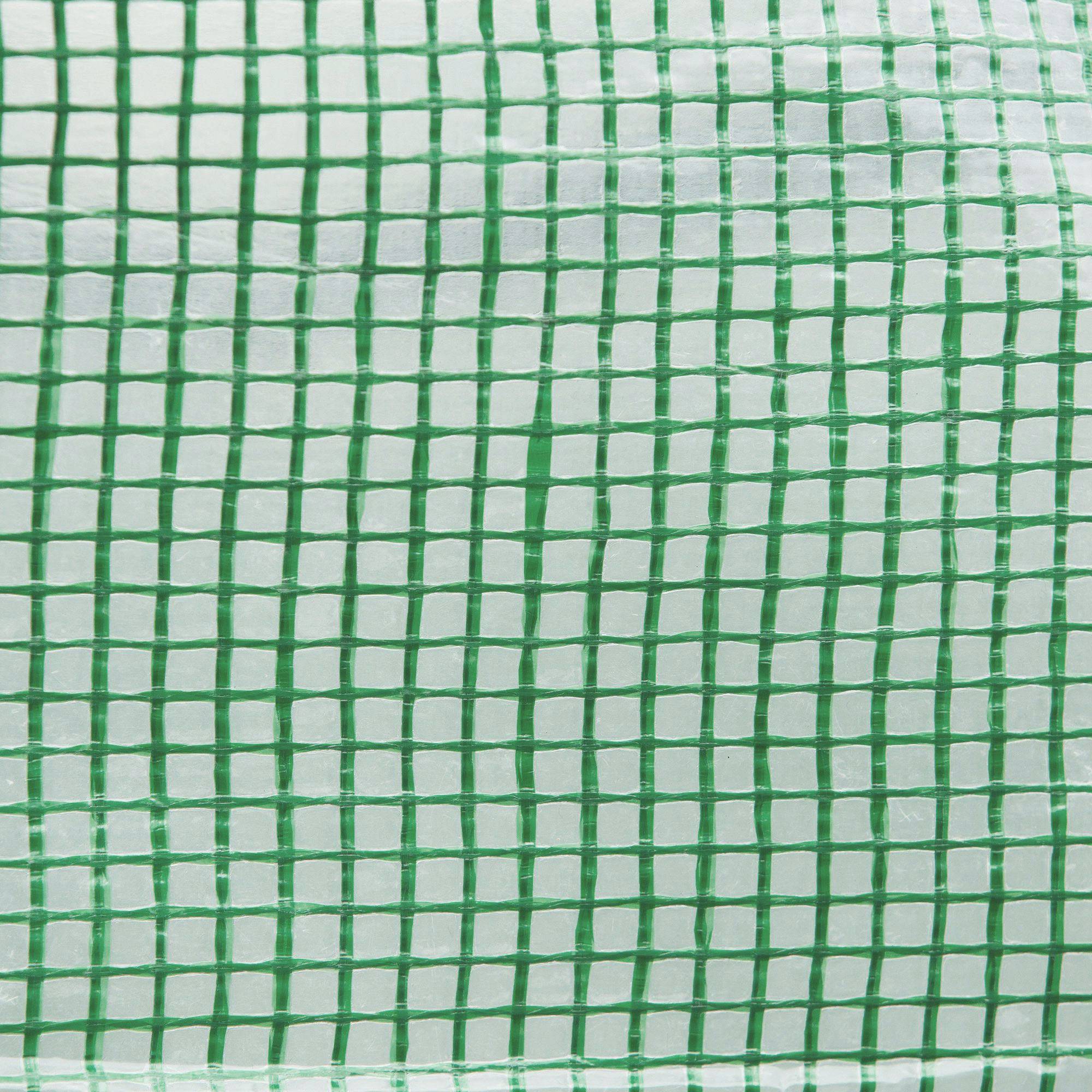 ComfortXL - Serre tunnel PE 2 x 3 x 2 m verte jardin potager porte enroulable ventilation - ComfortXL Outdoor Living - Image 10